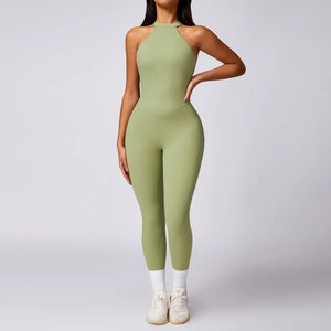 Bombshell jumpsuit green