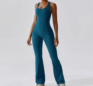 Fall jumpsuit blue