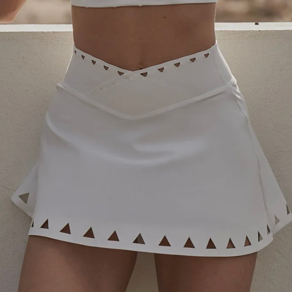 Country club skirt white