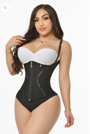 Thin strap waist trainer vest