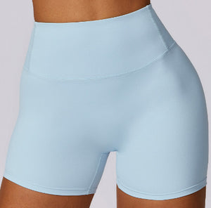 Thrive shorts light blue