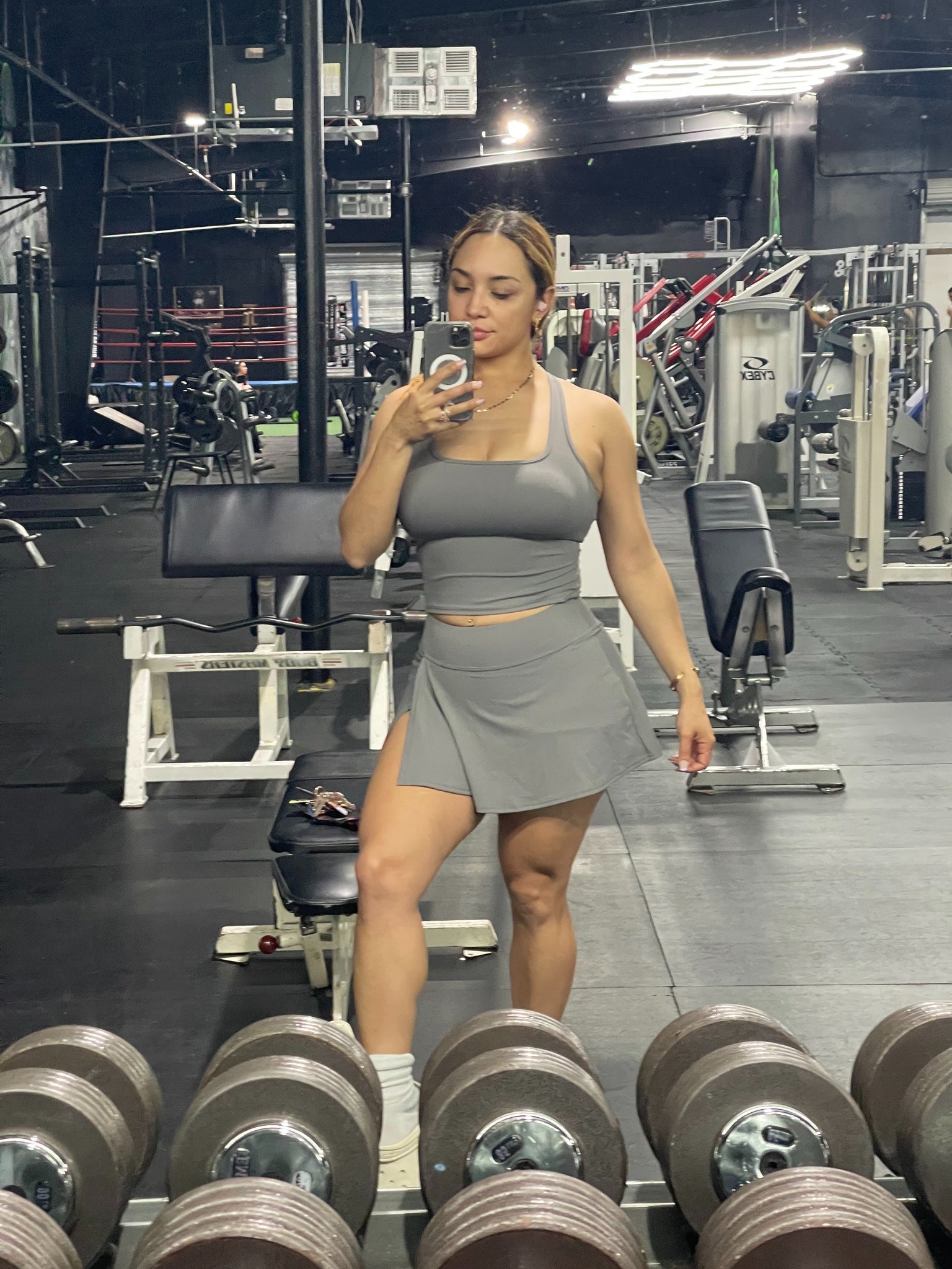 Brunch skort gray