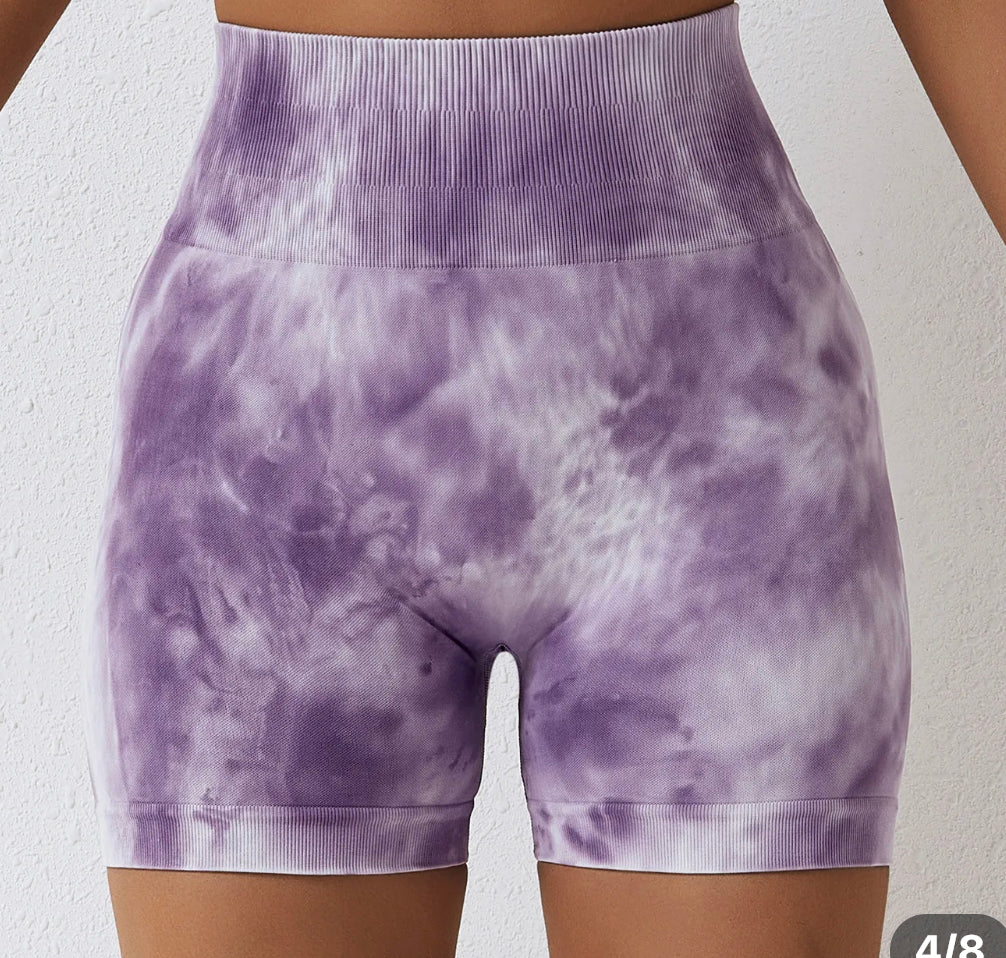 Summer shorts purple