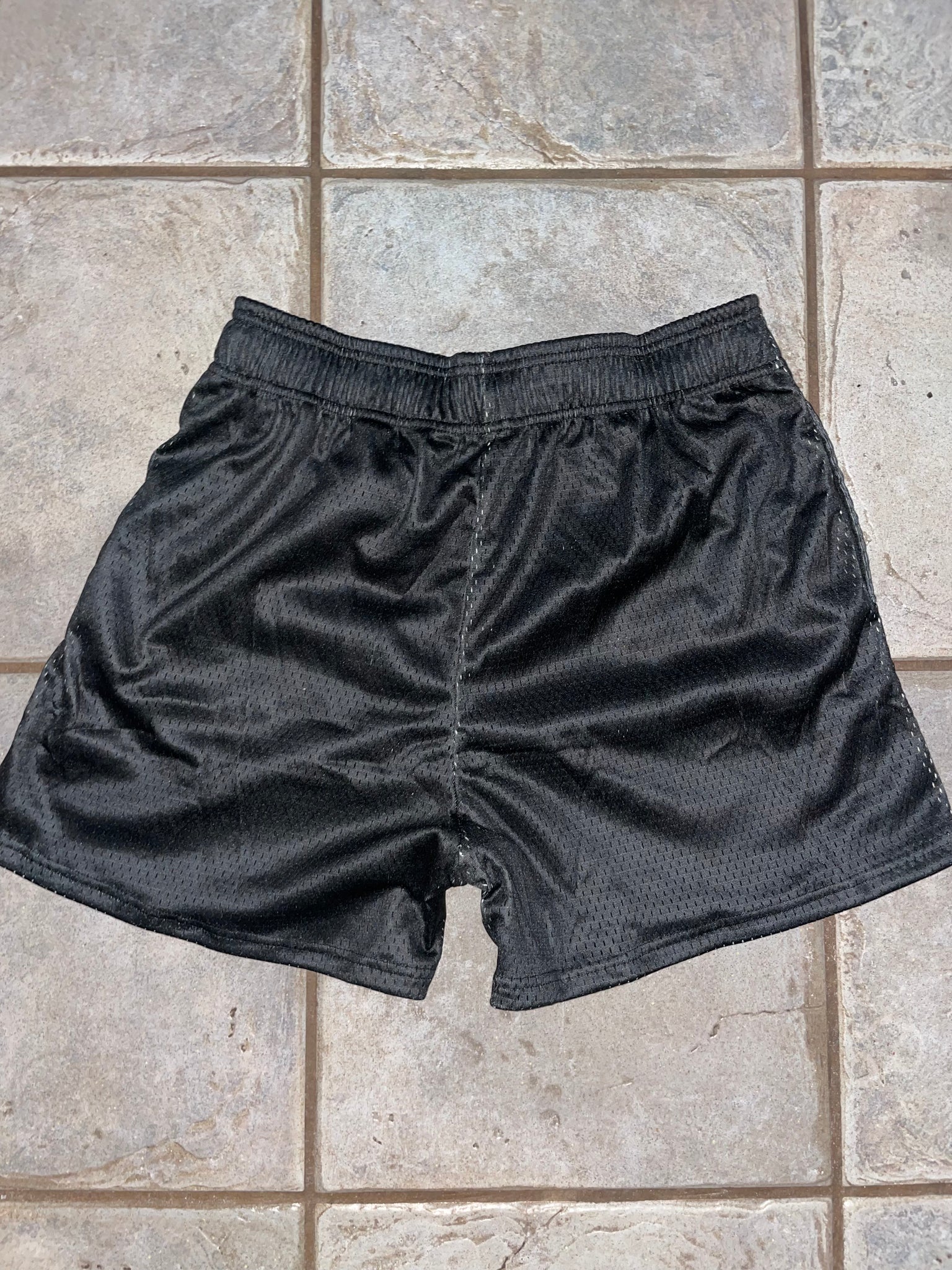 men Running shorts black