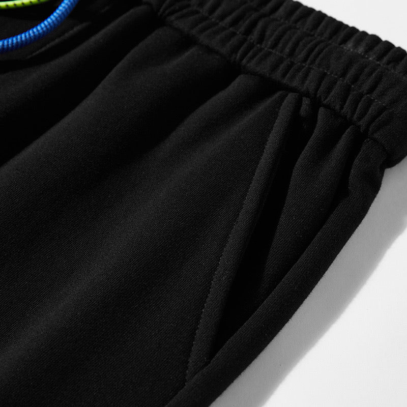 Mens trainer shorts black