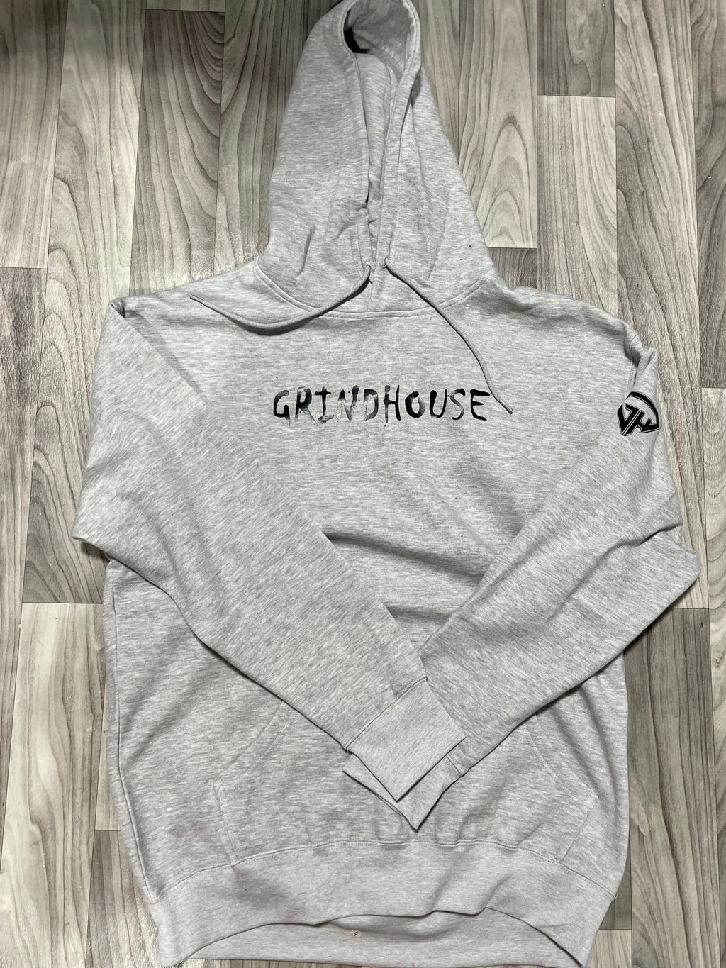 Warm up hoodie gray