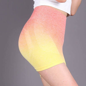 Soft Ombre shorts mimosa