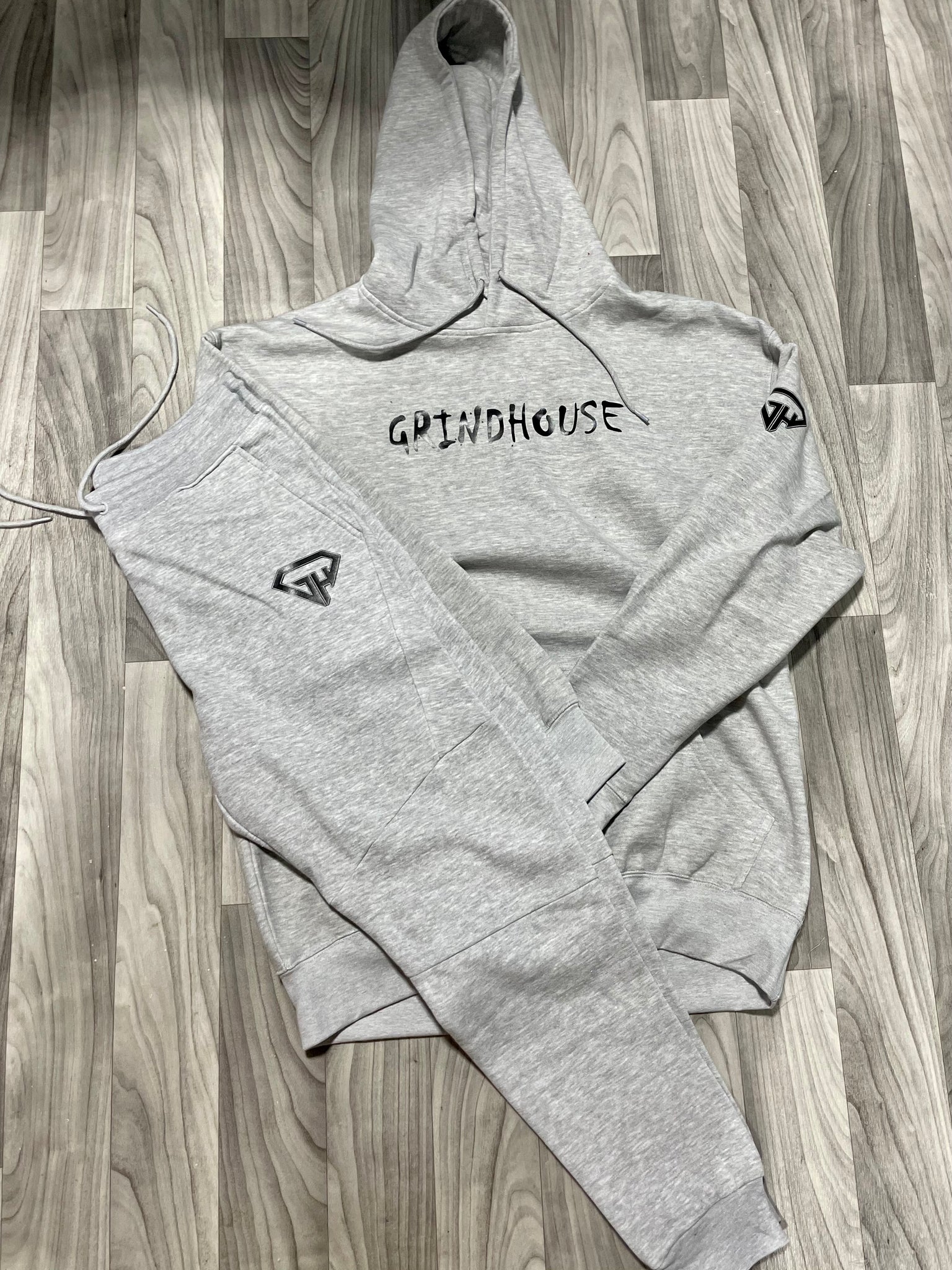 Warm up hoodie gray