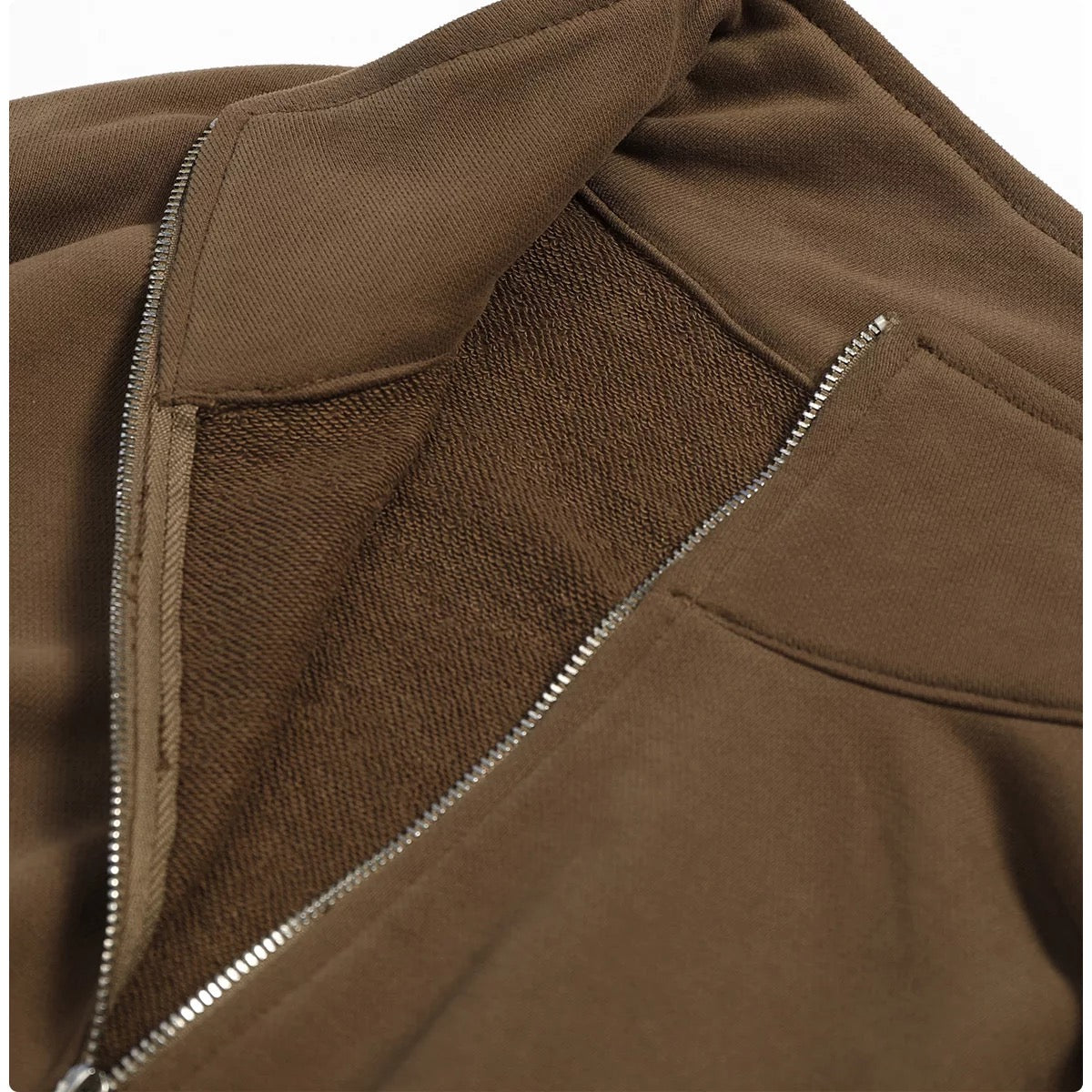 Light work pull over brown