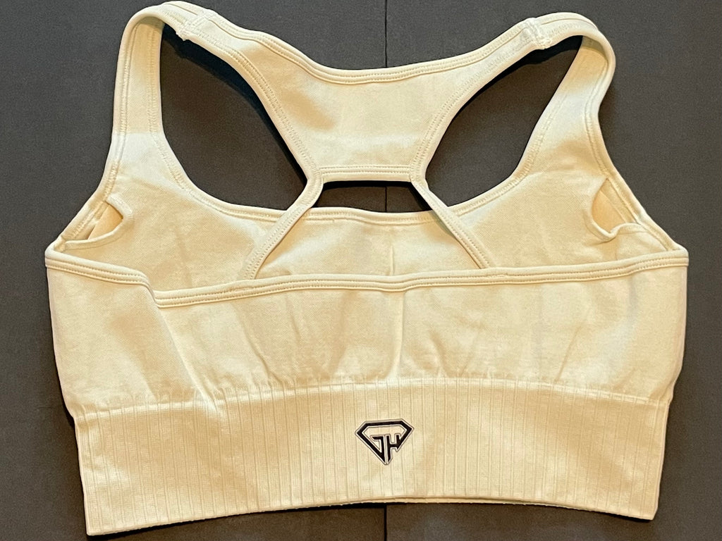 Outshine sports bra cream