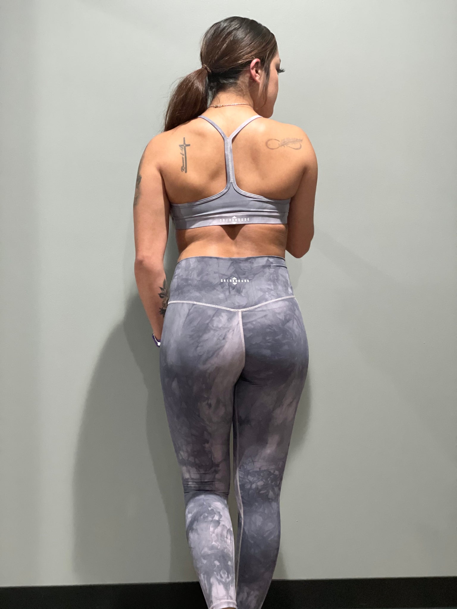 Karissa sports bra gray