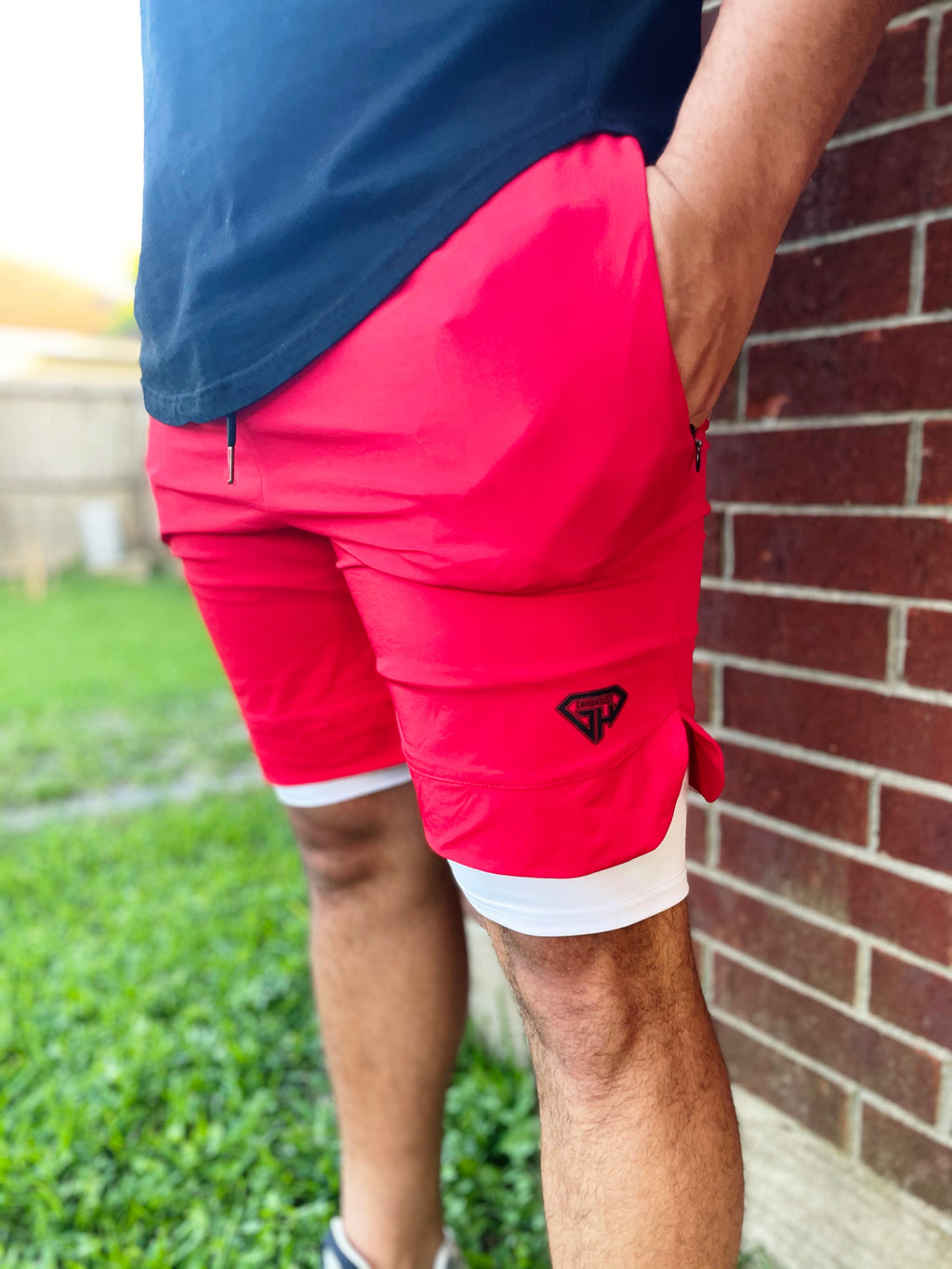 Performance shorts 2.0 red