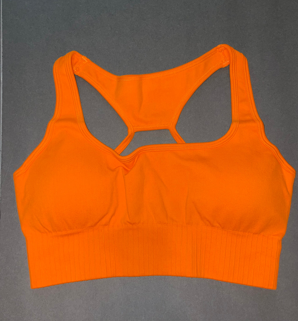 Outshine sports bra orange