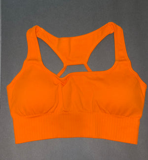 Outshine sports bra orange