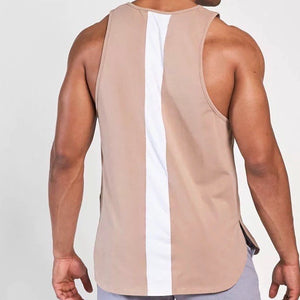 Athletic tank light tan