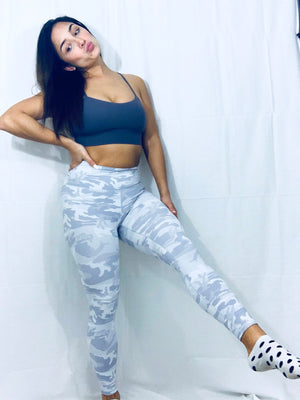 Esther leggings white camo