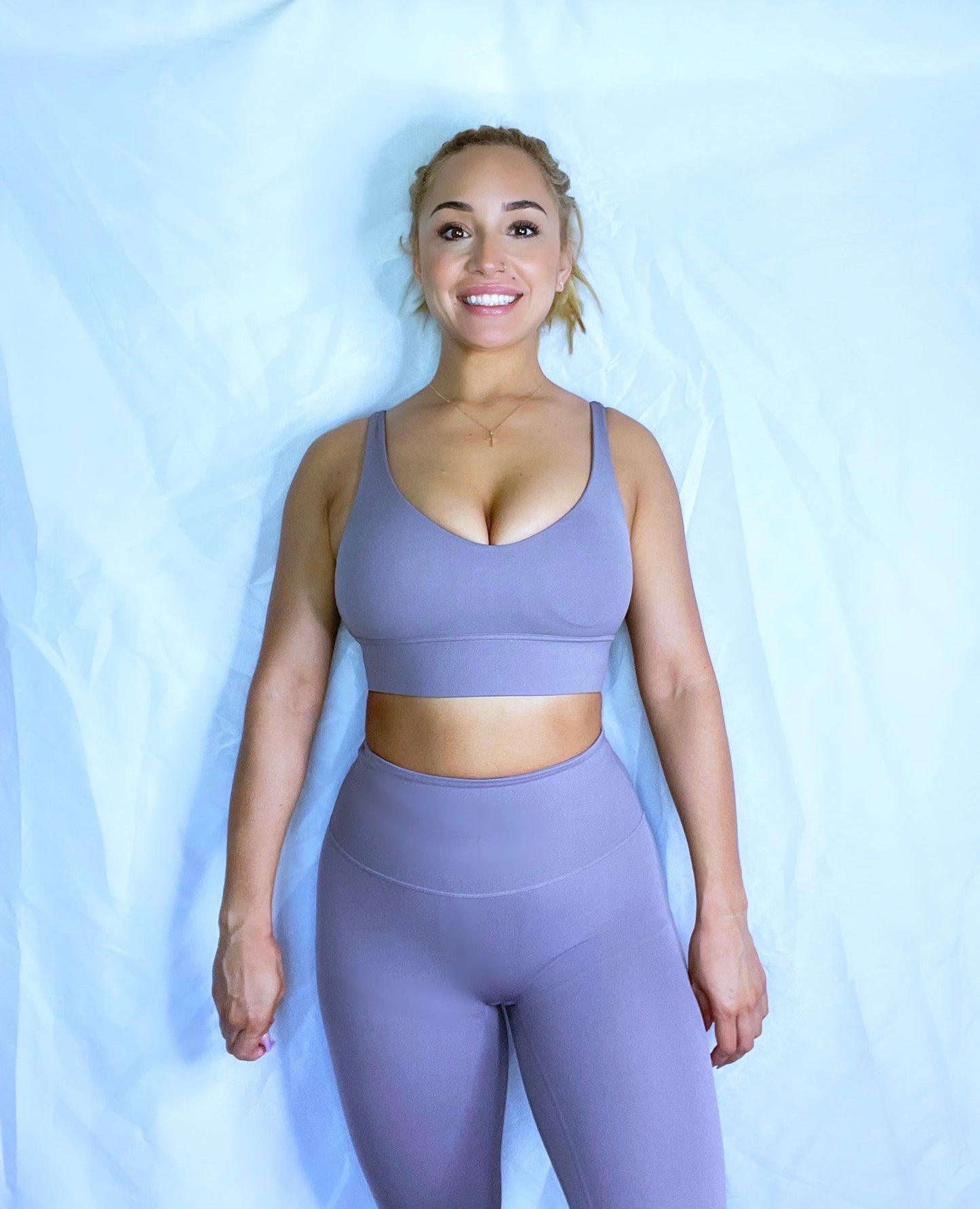 Dreamy sports bra light purple