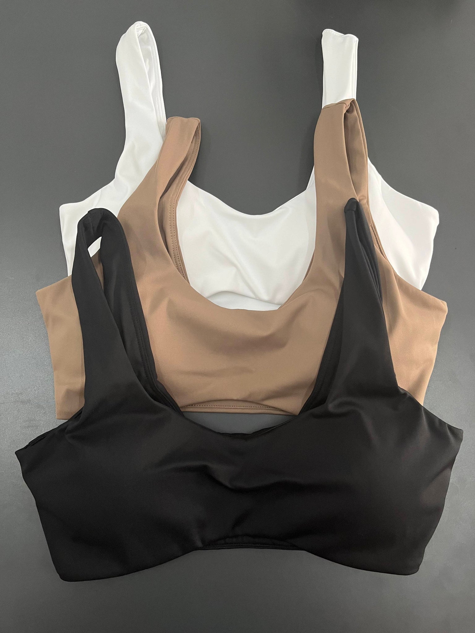 Light work sports bra black