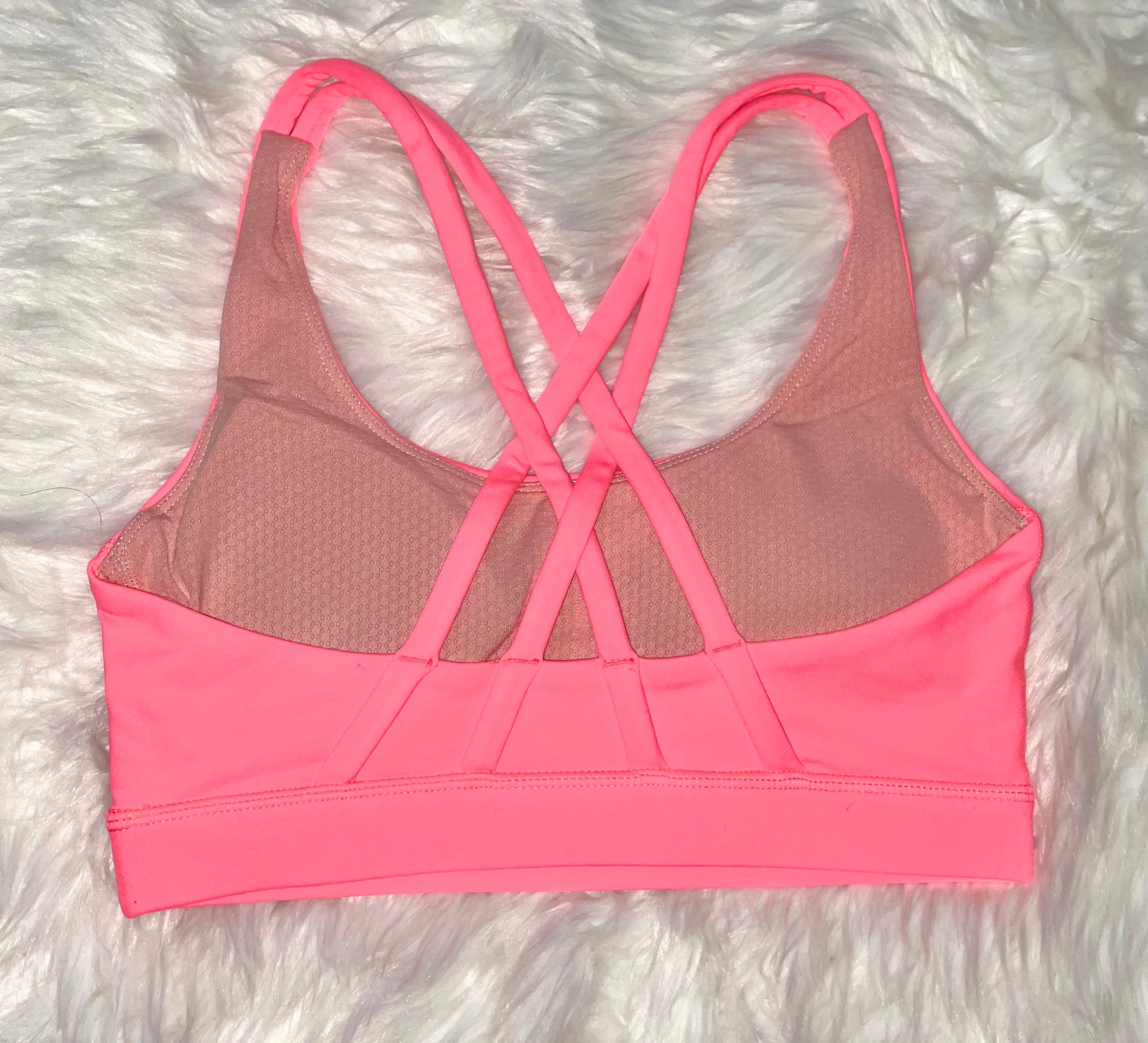 Blossom Sports Bra (Pink Taupe) – Fitness Fashioness