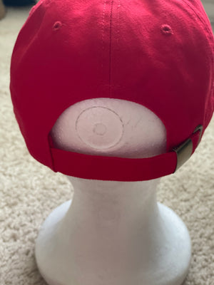 Dad hat red