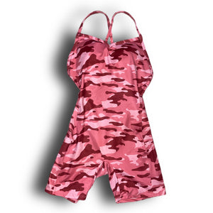 Romper pink camo