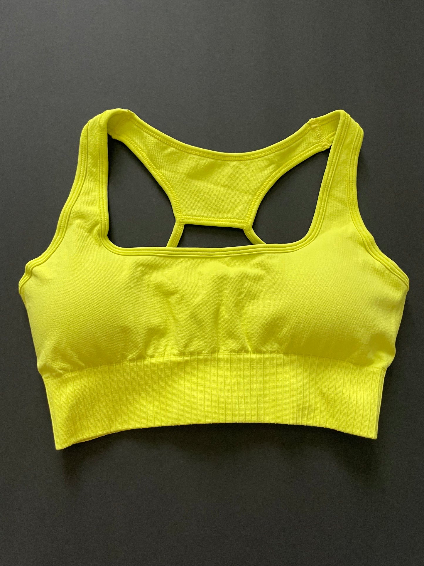 Outshine sports bra yellow