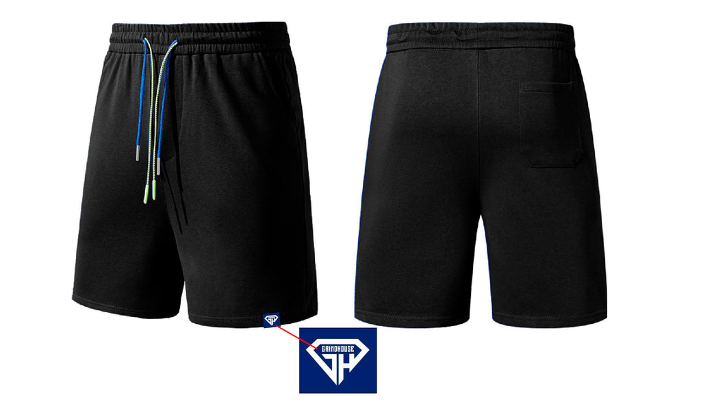 Mens trainer shorts black