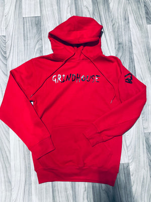 Warm up hoodie red