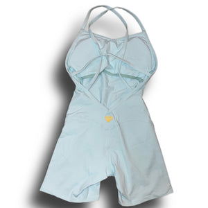 Romper light blue